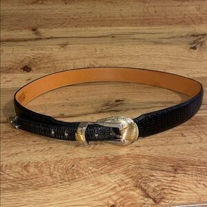 Onyx by Brighton leather belt